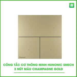 Công Tắc Cơ Thông Minh Hunonic Smech 3 Nút