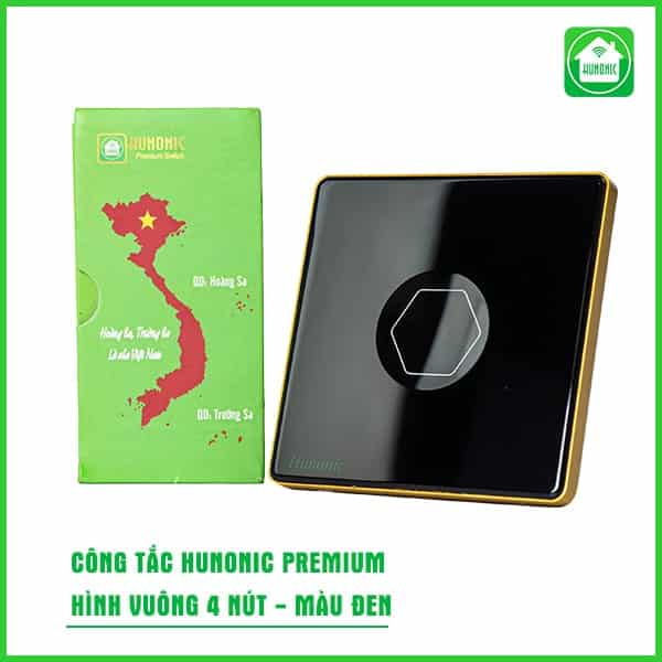 Công Tắc Cảm Ứng Hunonic BLE Premium Hình Vuông CSL