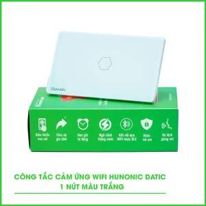 Công Tắc Cảm Ứng 1 Nút Wifi Hunonic Datic